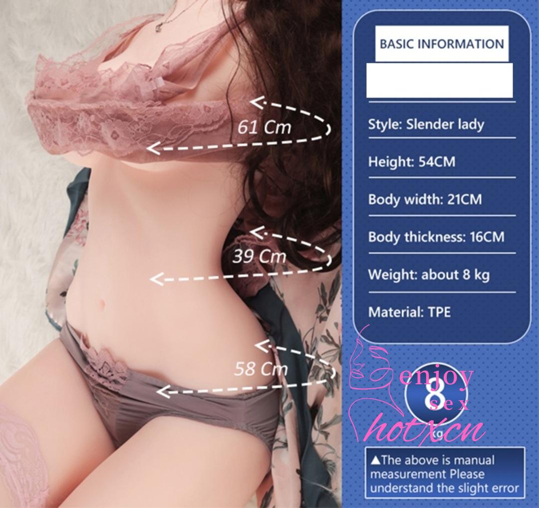 Pussy stroker sex toy for men half body adult doll torso 55cm - Image 5